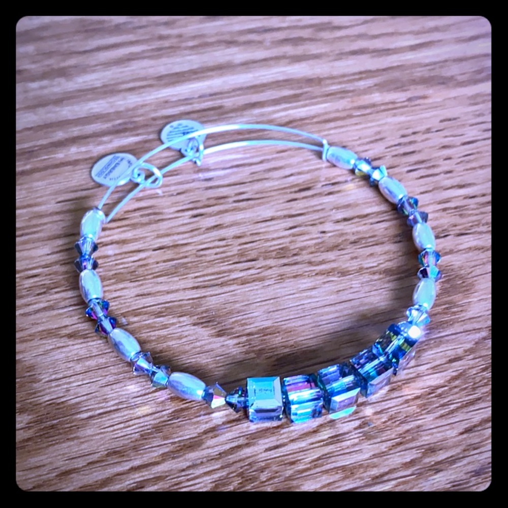 COPY - Swarovski Crystal beaded Alex and Ani bracelet
